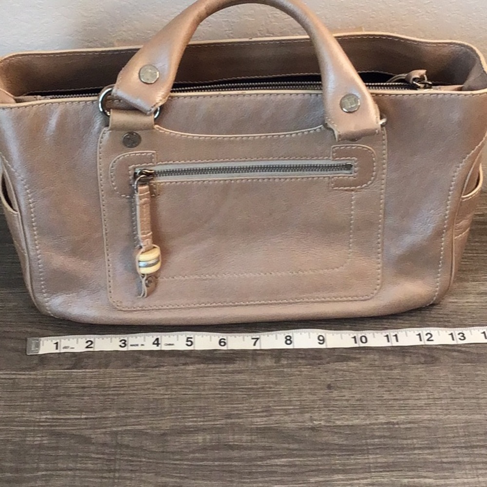 Celine Tan Champagne Boogie Leather Bag - Picture 14 of 15